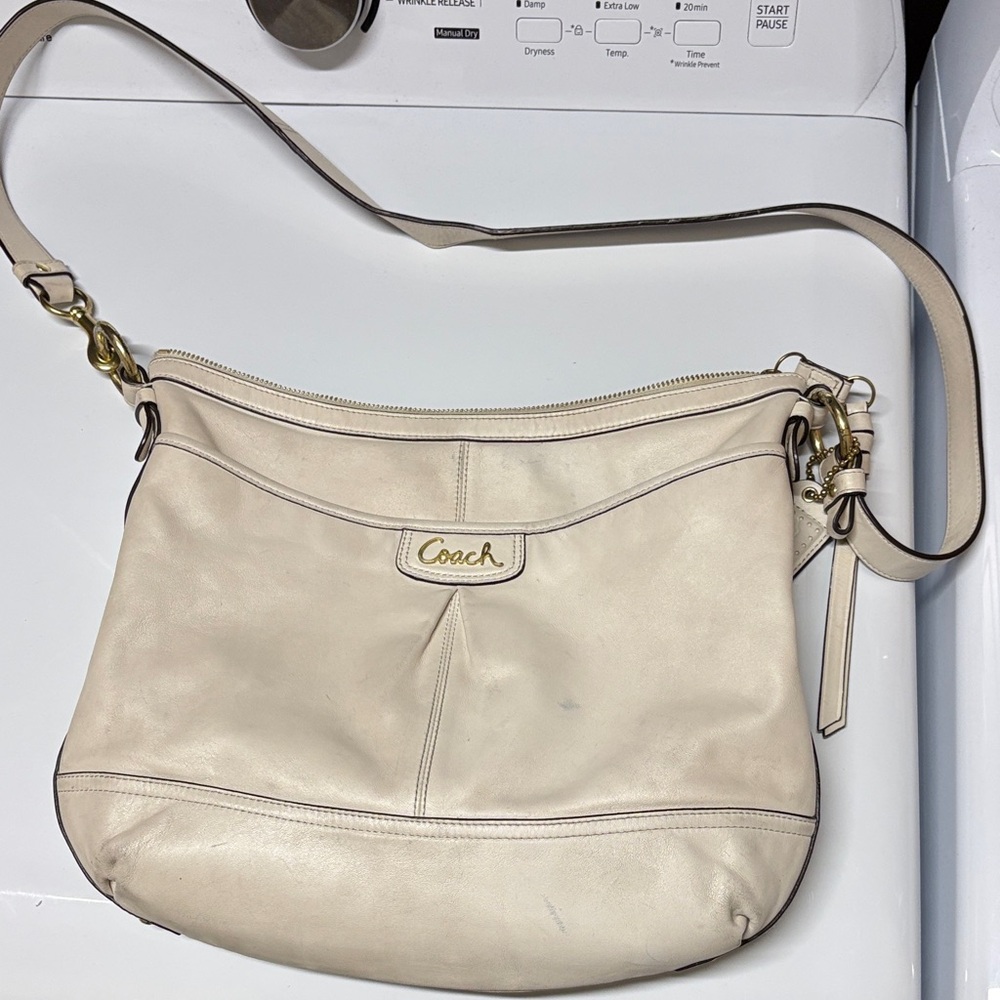 Coach Cream Crossbody Bag